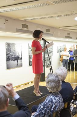 The exhibition was officially opened by Mrs Jenni Haukio, wife of the President of the Republic of Finland, on June 3, 2015. Photo by Anton Reenpää.