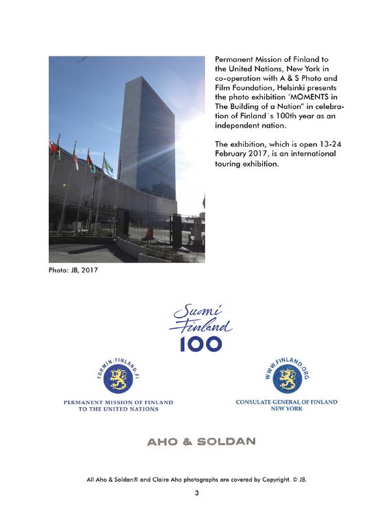 AHO & SOLDAN, CLAIRE AHO - MOMENTS IN THE BUILDING OF A NATION, UNITED NATIONS, GENERAL ASSEMBLY BUILDING, DELEGATE´S LOBBY, NEW YORK 2017