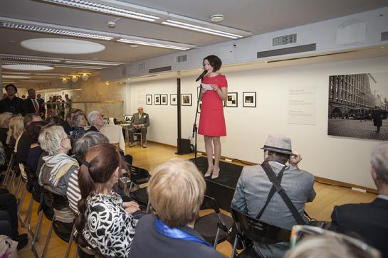 The exhibition was officially opened by Mrs Jenni Haukio, wife of the President of the Republic of Finland, on June 3, 2015. Photo by Kenneth Luoto
